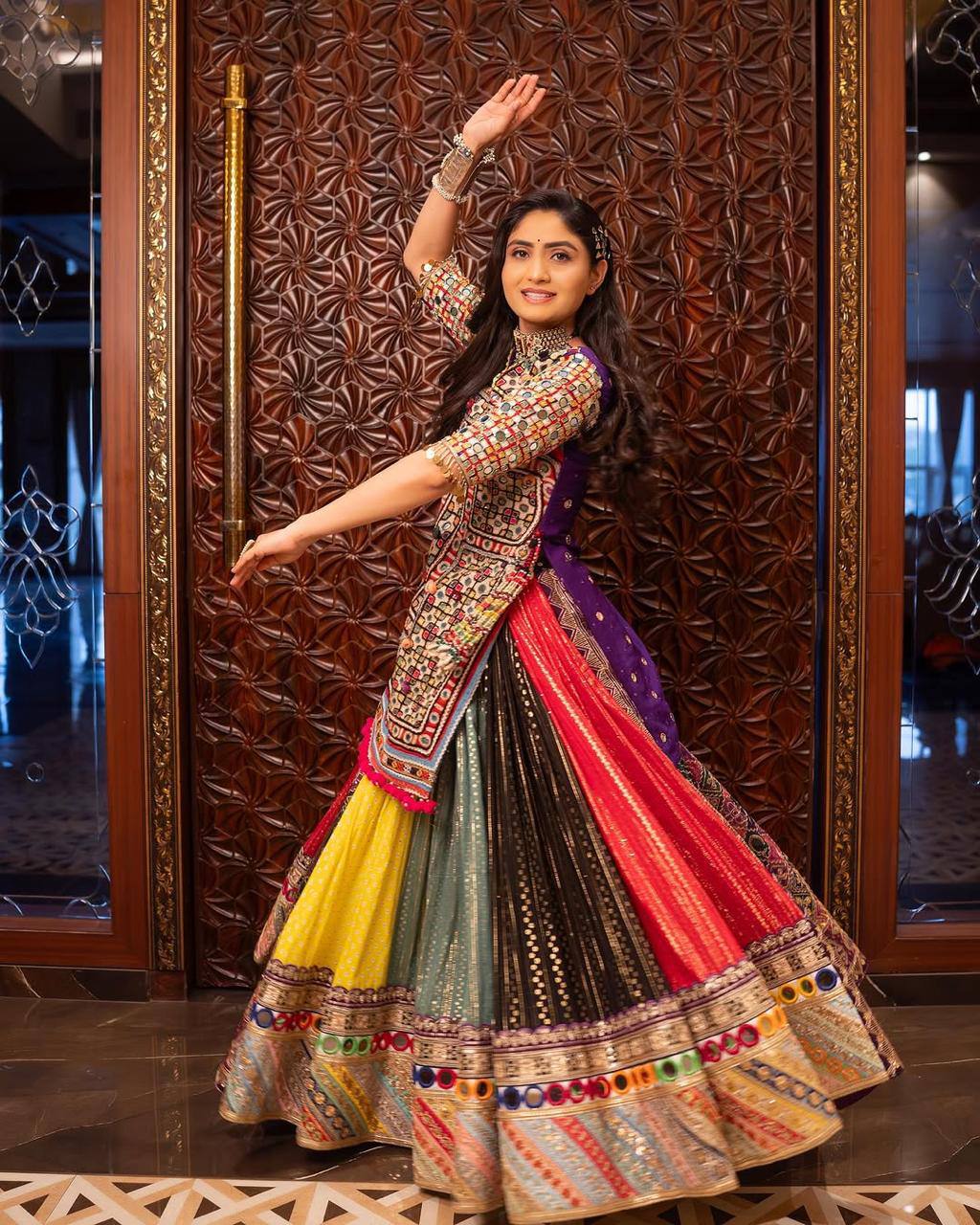 SPECIAL CELEBRITY TRENDING NAVRATRI SPECIAL CHANIYA CHOLI β€οΈπ